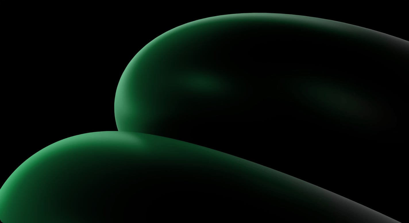 Тёмный фоновый градиент с линиями интерфейса