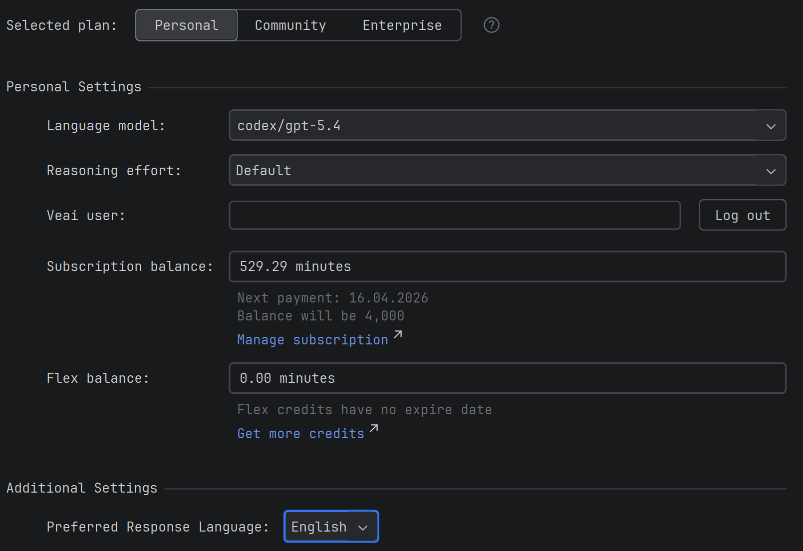 New Pricing for Personal Users