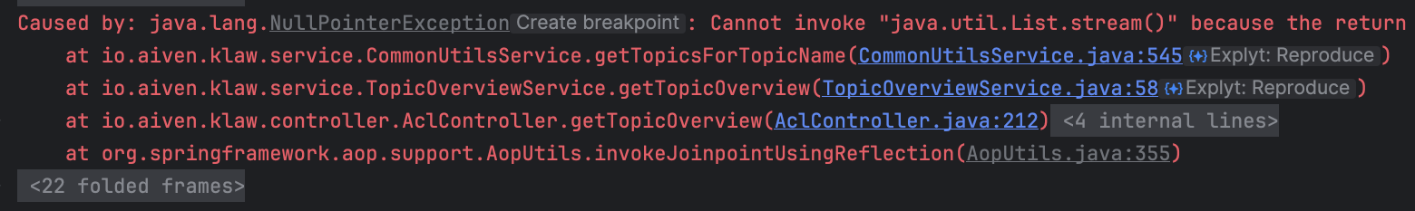 Generate unit test from stacktrace frame
