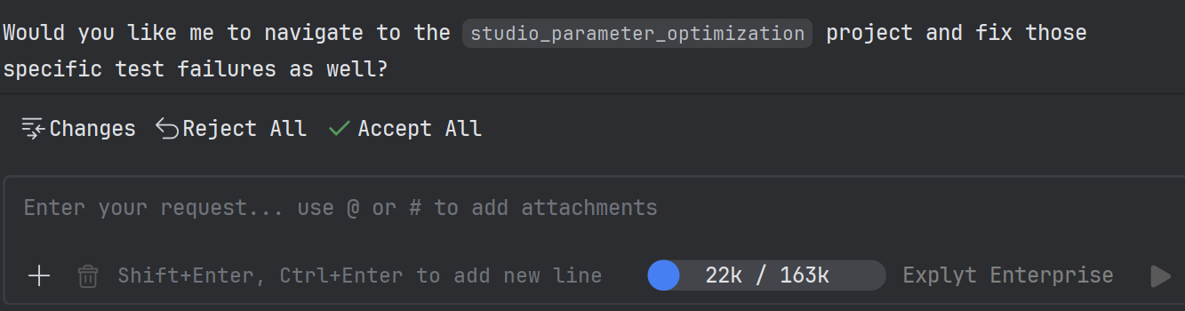 Model Context Window Visibility in Chat