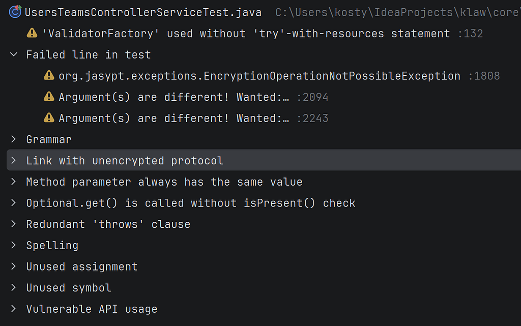 Separate review signals combine model reasoning with JetBrains project evidence