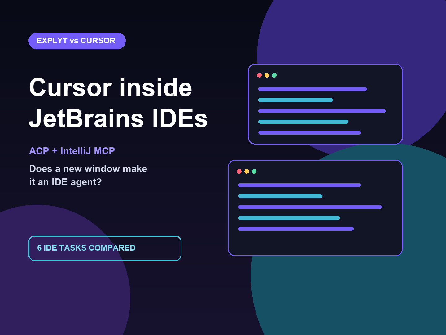 Cursor in JetBrains IDEs via ACP + IntelliJ MCP: Has It Become an IDE Agent?
