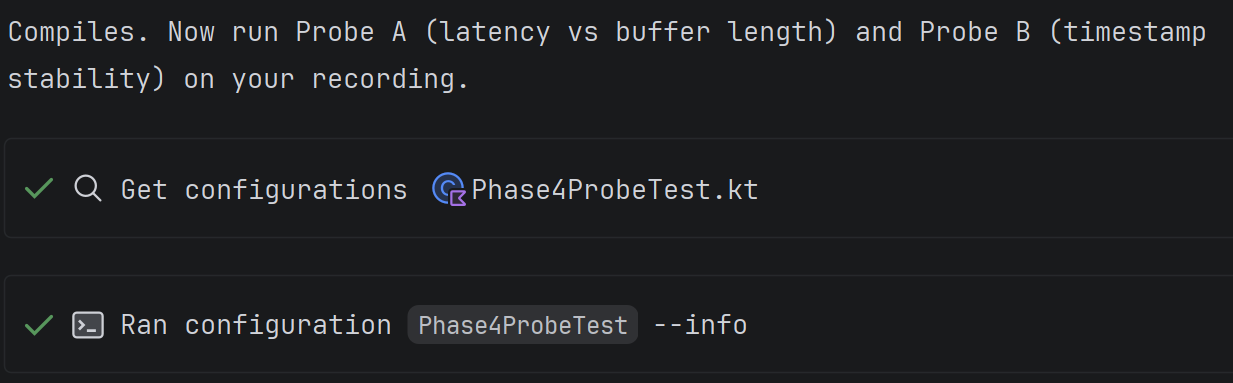 Run and Get Configuration Tools